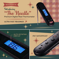 Goomba "The Needle" Premium Digital Meat Thermometer with Probe Motion Sensor | 1 Year Warranty | Easy to Use Food Thermometer